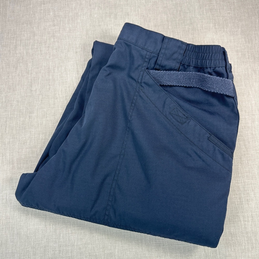 5.11 Tactical Cargo Pants Mens 40x34 Blue 74273 Ripstop Tactical Series EUC